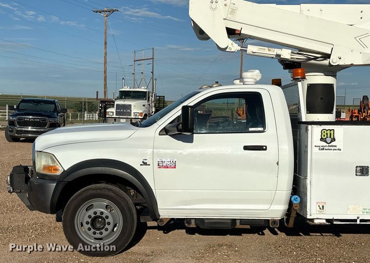 image for item DX8049 2011 Dodge Ram 5500 bucket truck
