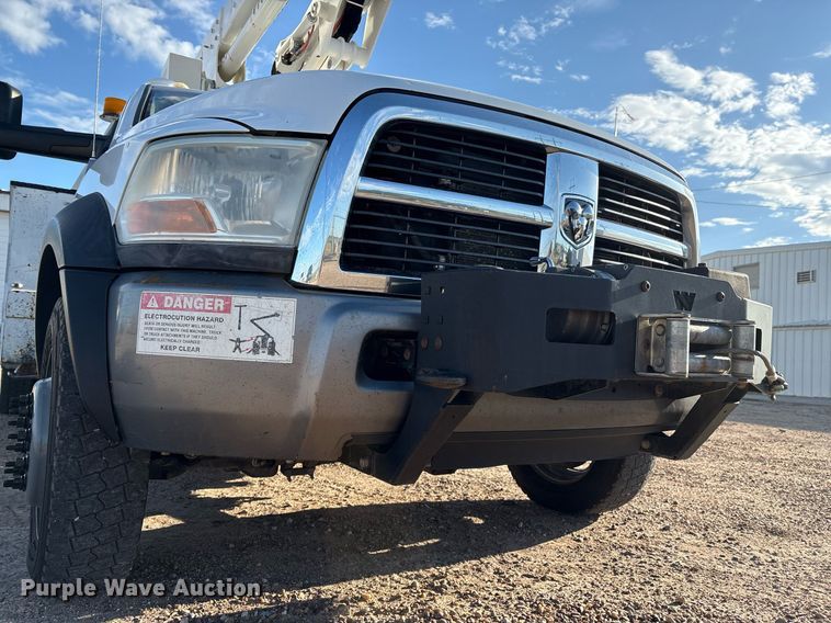 image for item DX8049 2011 Dodge Ram 5500 bucket truck
