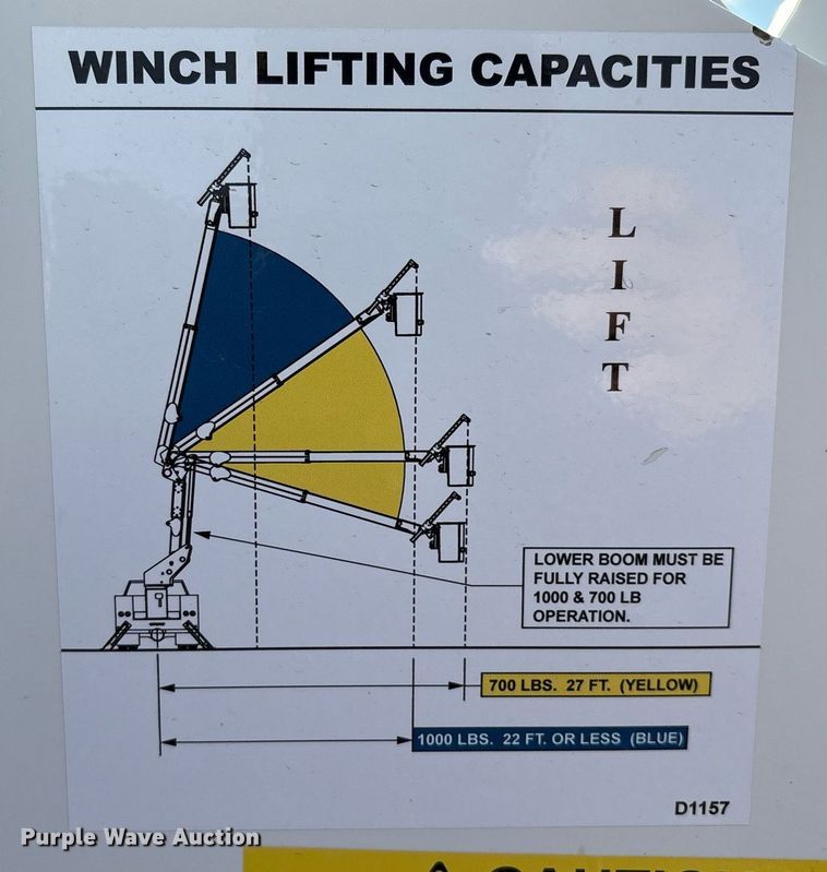image for item DX8050 2014 Dodge Ram 5500 bucket truck