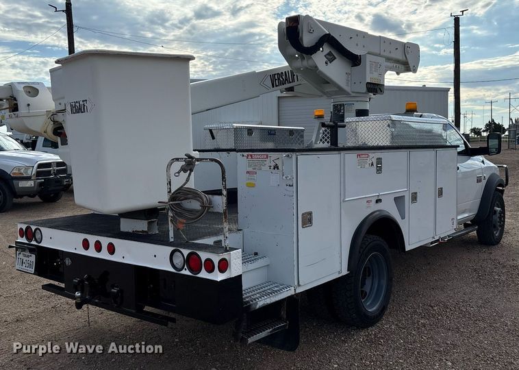 image for item DX8051 2012 Dodge Ram 5500 bucket truck