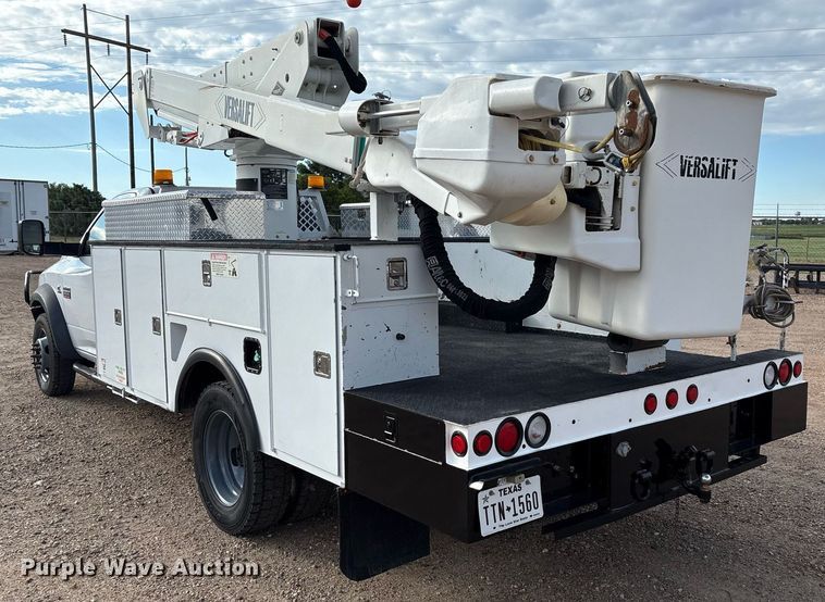 image for item DX8051 2012 Dodge Ram 5500 bucket truck