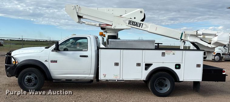 image for item DX8051 2012 Dodge Ram 5500 bucket truck