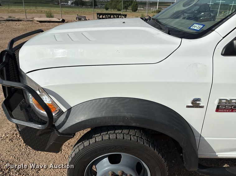 image for item DX8051 2012 Dodge Ram 5500 bucket truck