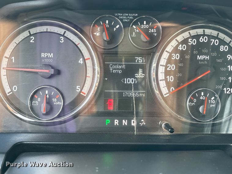 image for item DX8051 2012 Dodge Ram 5500 bucket truck