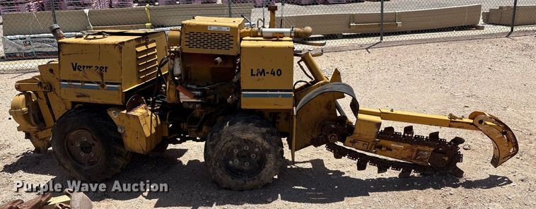 image for item DX8063 Vermeer LM-40 trencher