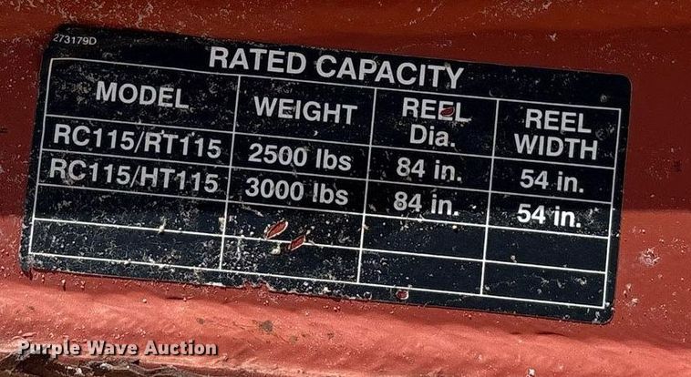 image for item DX8065 2005 Ditch Witch RT115 cable plow