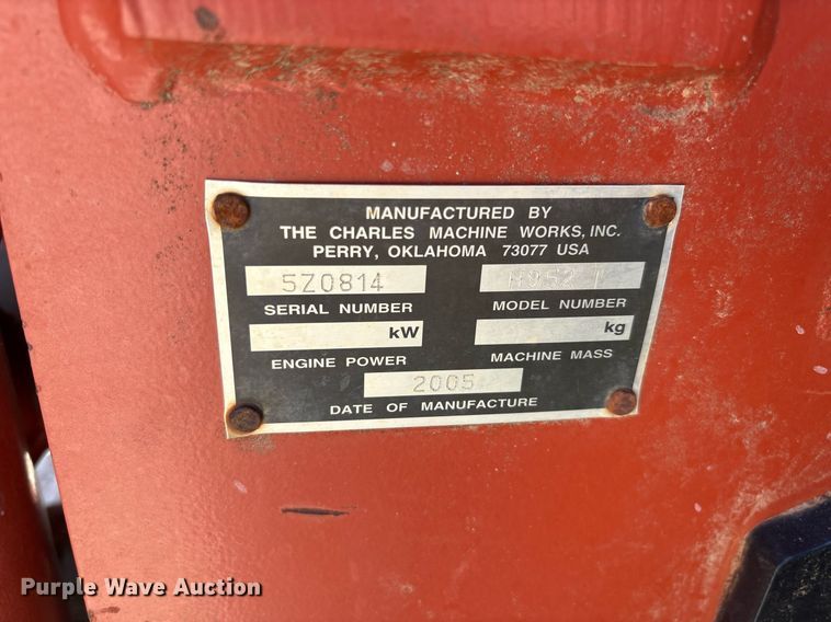 image for item DX8065 2005 Ditch Witch RT115 cable plow