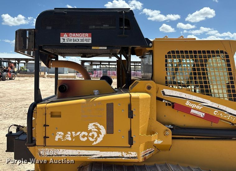 image for item DX8072 2011 Rayco Super Crawler C100 forestry tracked skid steer loader