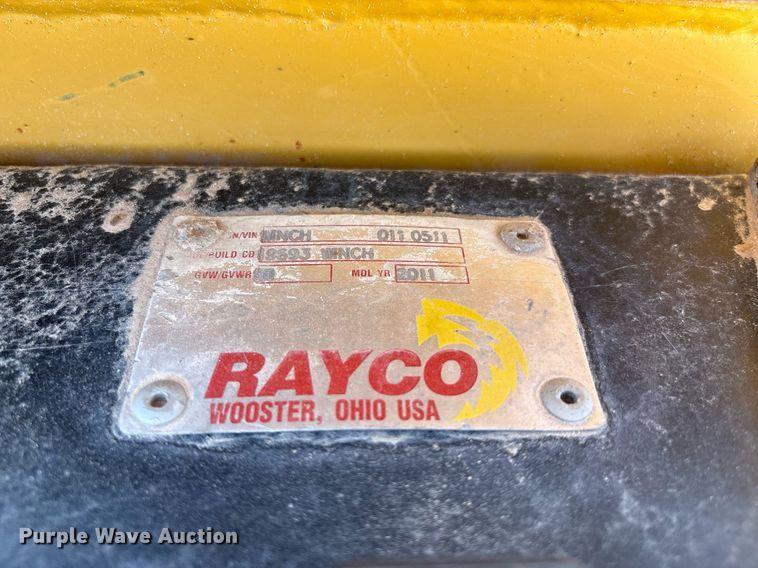 image for item DX8072 2011 Rayco Super Crawler C100 forestry tracked skid steer loader