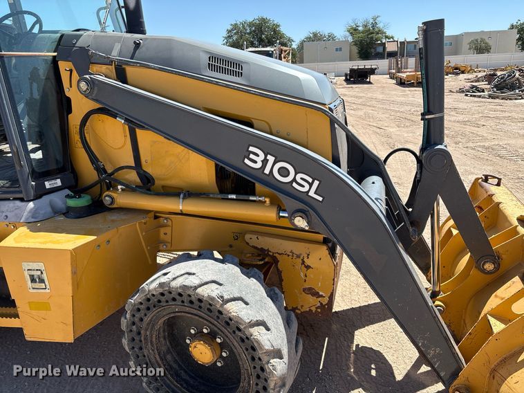 image for item DX8073 2018 John Deere 310SL backhoe
