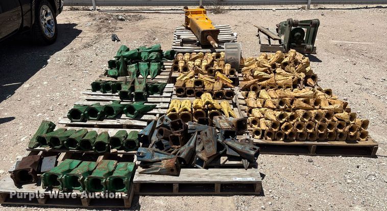 image for item DX8076 (7) pallets of bucket teeth 