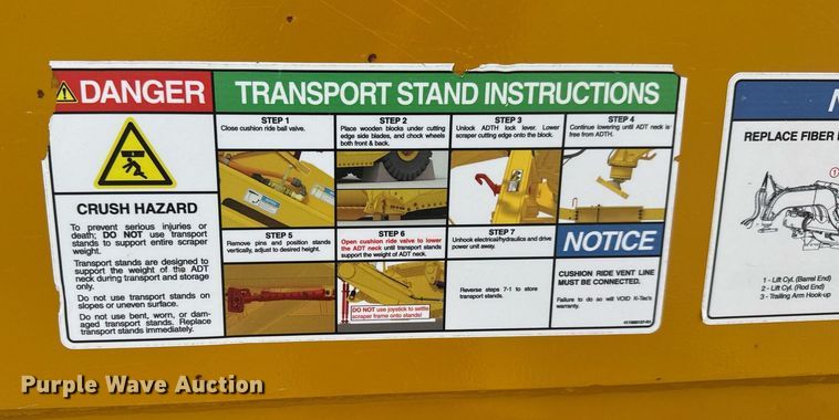 image for item DY0442 2016 K-Tec 1237 scraper