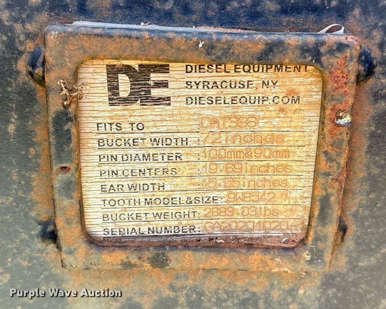 image for item DY0797 Trojan excavator bucket