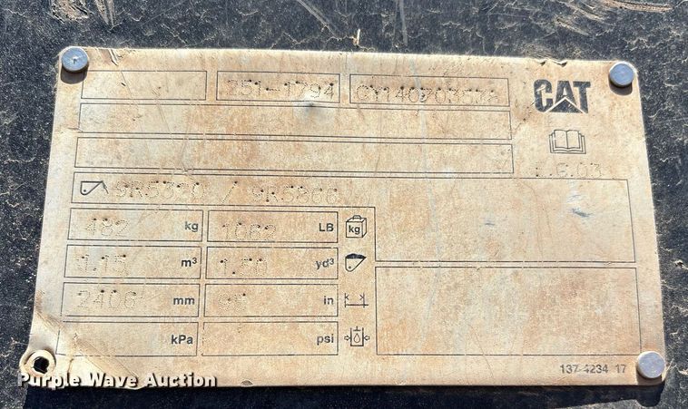 image for item DY0799 2016 Caterpillar 420F2 IT backhoe