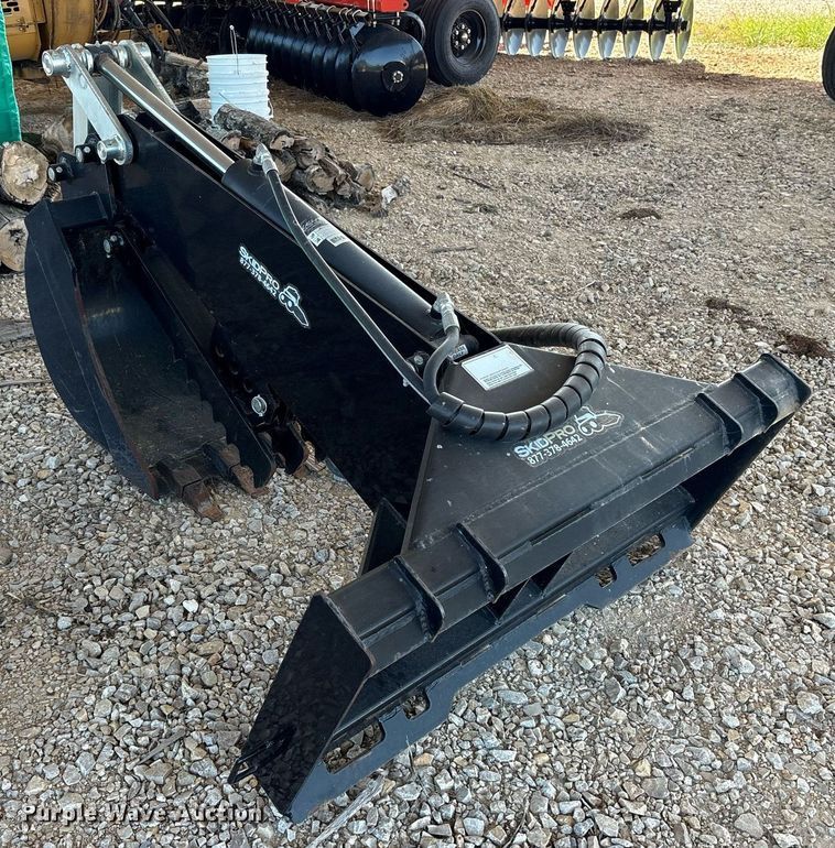 image for item DY0852 Eagle HBU3510-ORB-DK skid steer backhoe