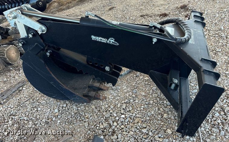 image for item DY0852 Eagle HBU3510-ORB-DK skid steer backhoe