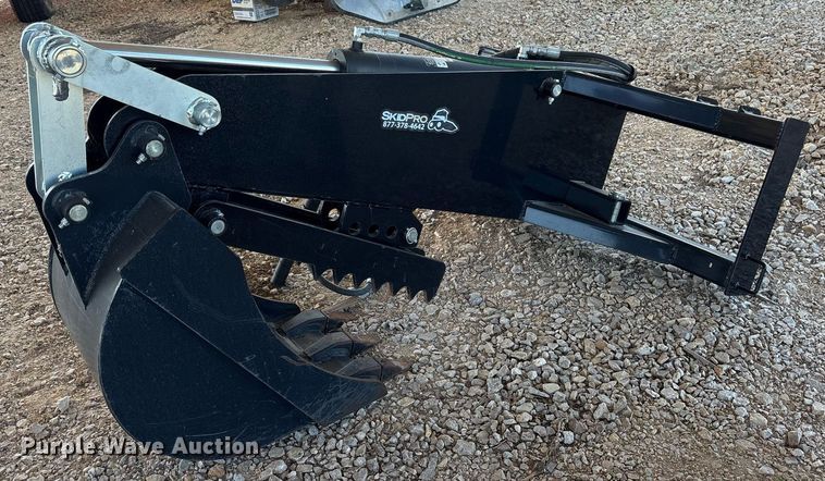 image for item DY0852 Eagle HBU3510-ORB-DK skid steer backhoe