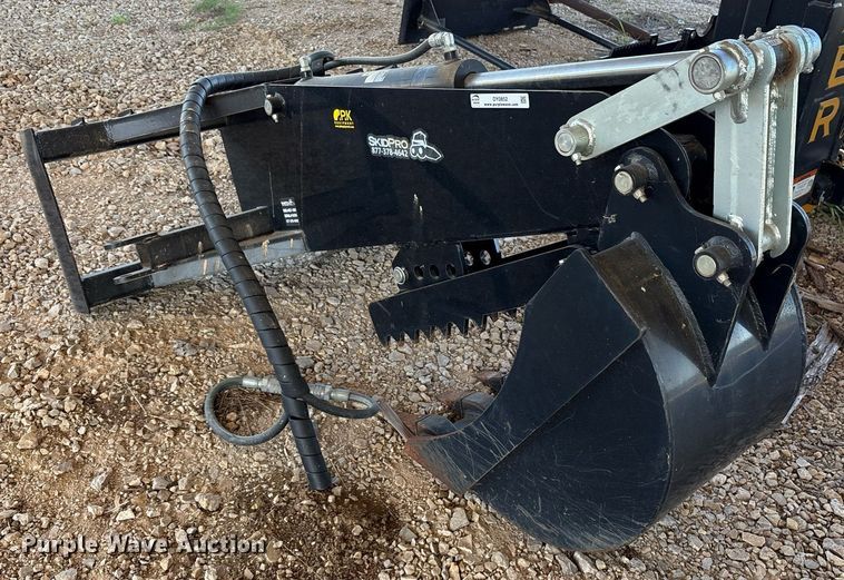 image for item DY0852 Eagle HBU3510-ORB-DK skid steer backhoe