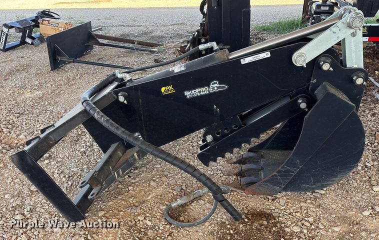 image for item DY0852 Eagle HBU3510-ORB-DK skid steer backhoe