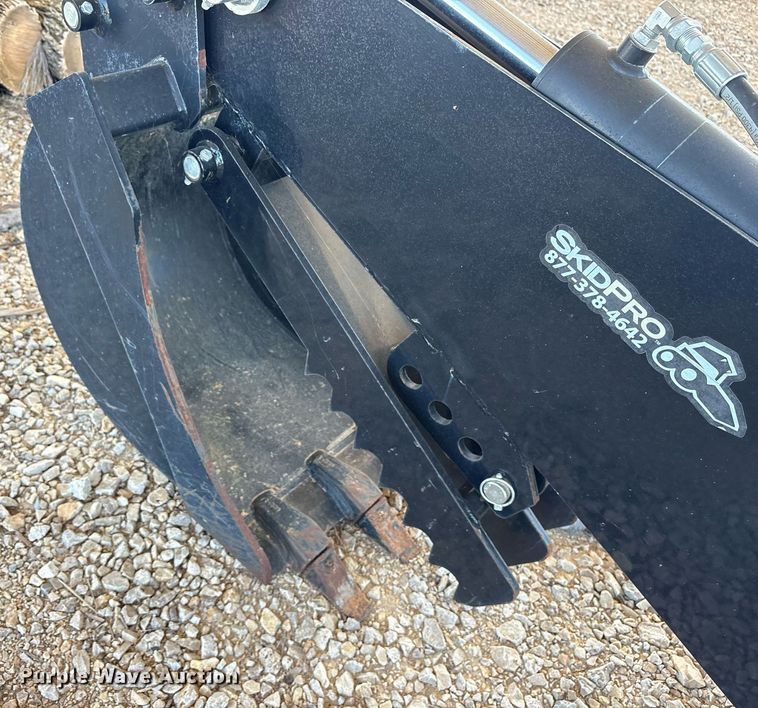 image for item DY0852 Eagle HBU3510-ORB-DK skid steer backhoe