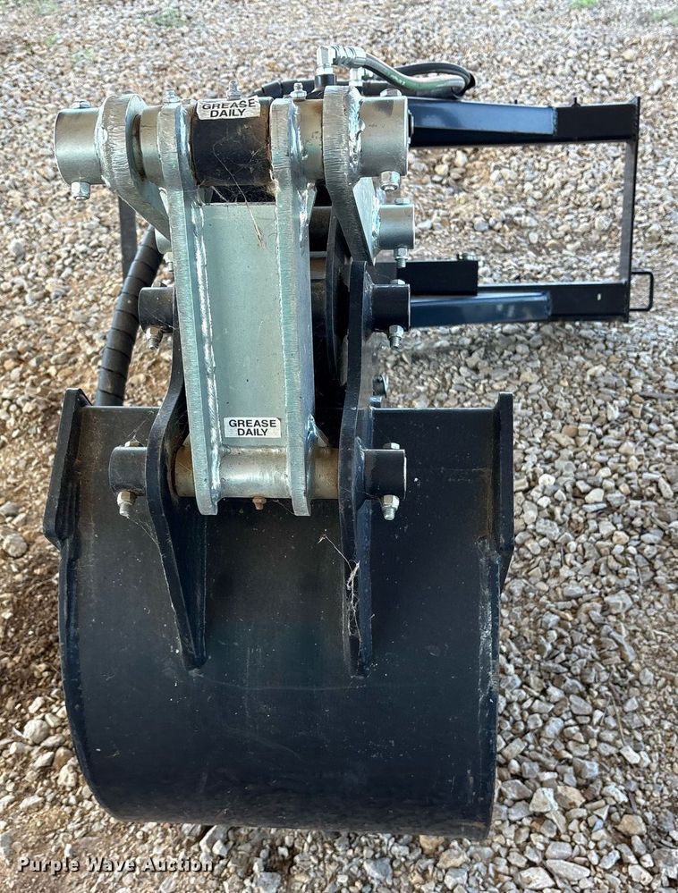 image for item DY0852 Eagle HBU3510-ORB-DK skid steer backhoe