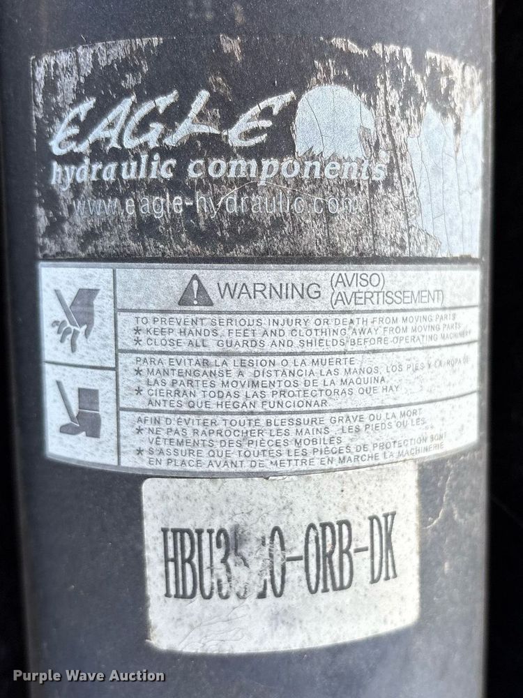 image for item DY0852 Eagle HBU3510-ORB-DK skid steer backhoe
