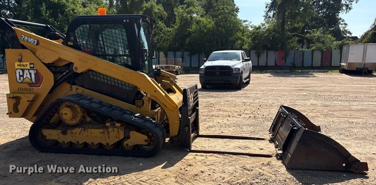 MINI CARGADOR SOBRE ORUGAS 2021 CATERPILLAR 289D3