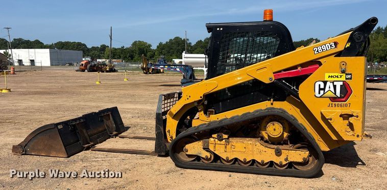 image for item DY0872 2021 Caterpillar 289D3 tracked skid steer loader