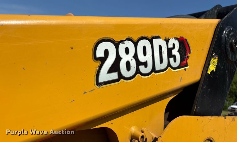 image for item DY0872 2021 Caterpillar 289D3 tracked skid steer loader