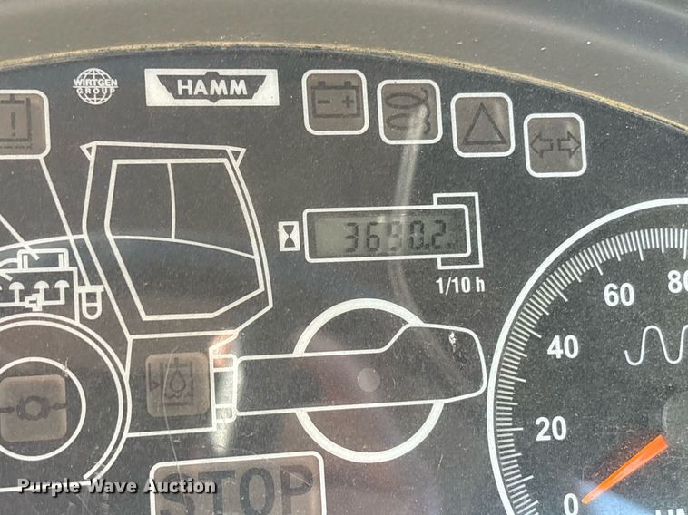 image for item DY0874 2012 Hamm 3410P single drum vibratory roller