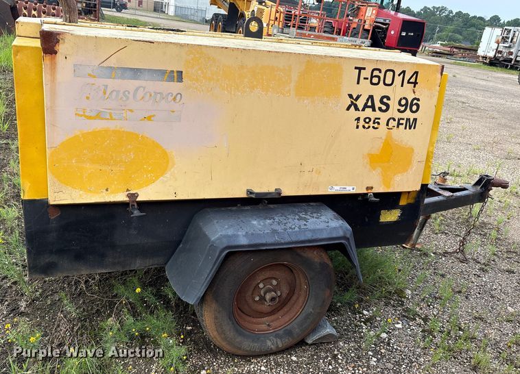 image for item DY0886 2000 Atlas Copco XAS96(JD) air compressor