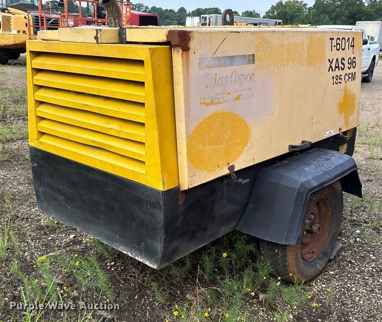 image for item DY0886 2000 Atlas Copco XAS96(JD) air compressor