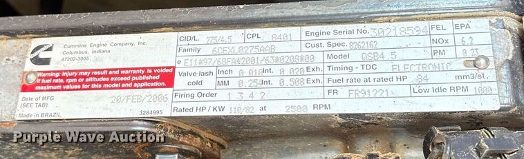 image for item DY0888 2006 Sky Trak 8042 telehandler