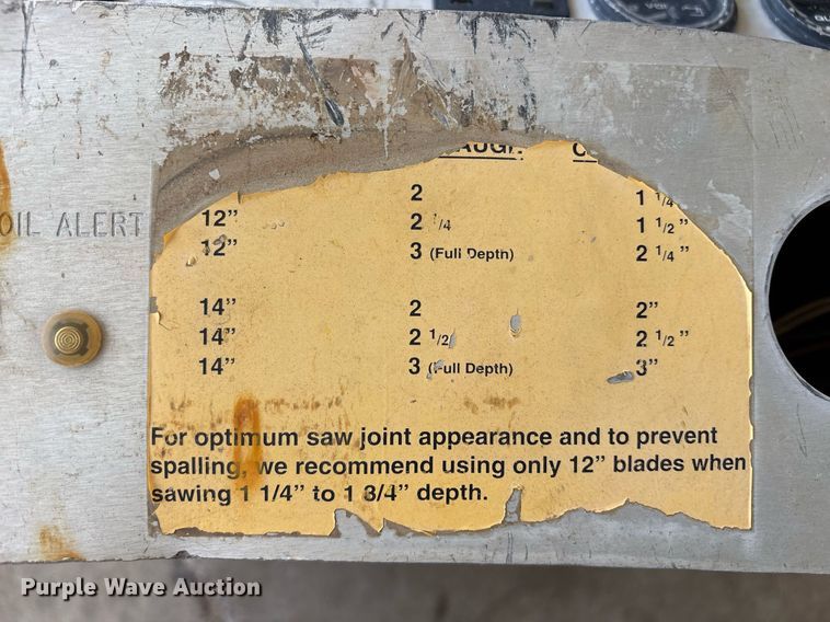 image for item DY0900 Soff-Cut GX-4200 concrete saw