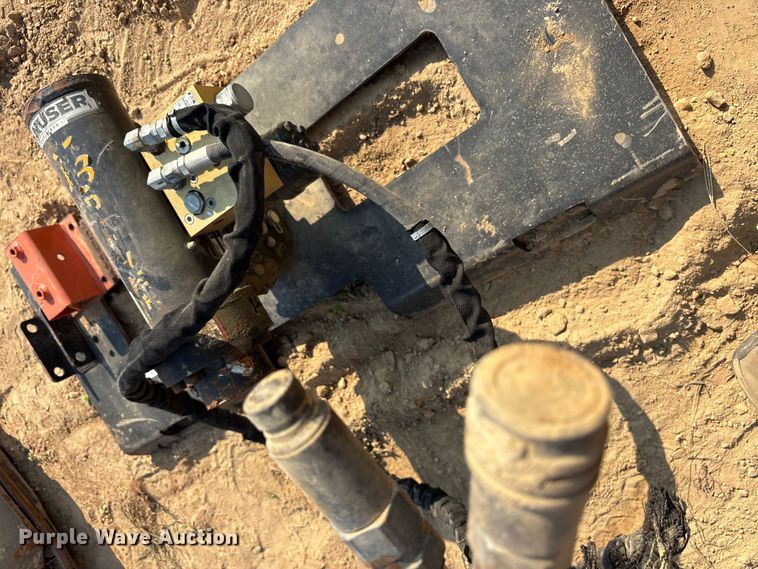 image for item DY0917 Danuser T3 skid steer post driver