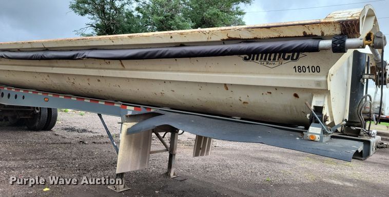 image for item EA2474 2003 SmithCo side dump trailer