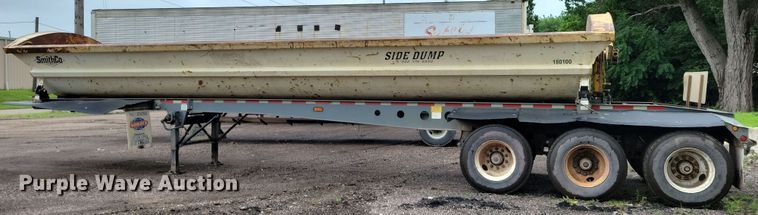 image for item EA2474 2003 SmithCo side dump trailer