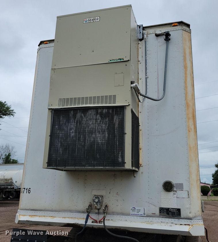 image for item EA2477 1984 Dorsey dry van office trailer