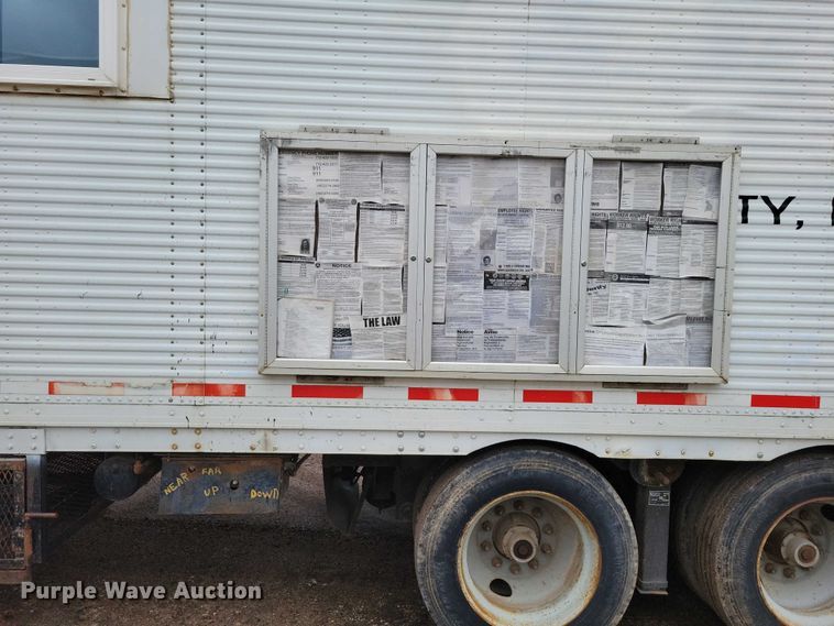image for item EA2477 1984 Dorsey dry van office trailer