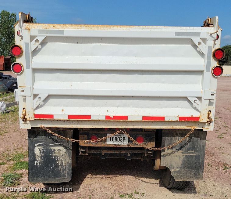 image for item EA2478 2008 SturdyWeld DS36SA-H43 end dump pup trailer