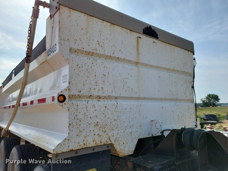 image for item EA2478 2008 SturdyWeld DS36SA-H43 end dump pup trailer