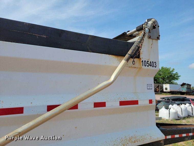 image for item EA2478 2008 SturdyWeld DS36SA-H43 end dump pup trailer