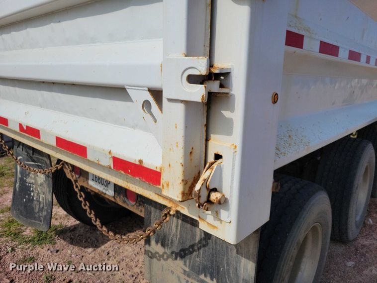 image for item EA2478 2008 SturdyWeld DS36SA-H43 end dump pup trailer