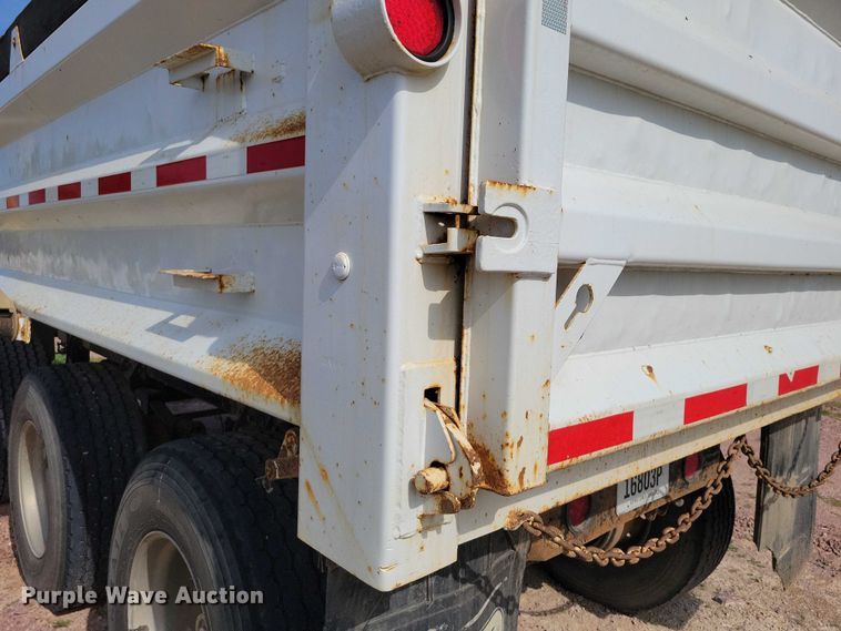 image for item EA2478 2008 SturdyWeld DS36SA-H43 end dump pup trailer