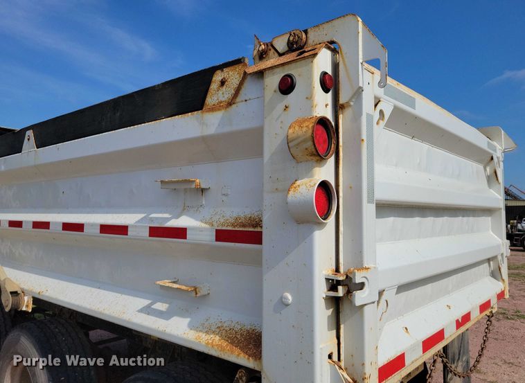 image for item EA2478 2008 SturdyWeld DS36SA-H43 end dump pup trailer