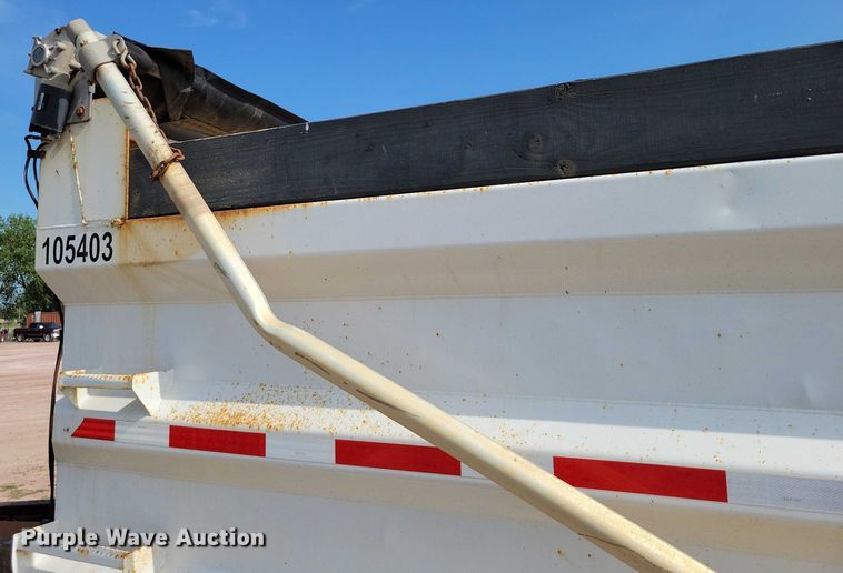 image for item EA2478 2008 SturdyWeld DS36SA-H43 end dump pup trailer