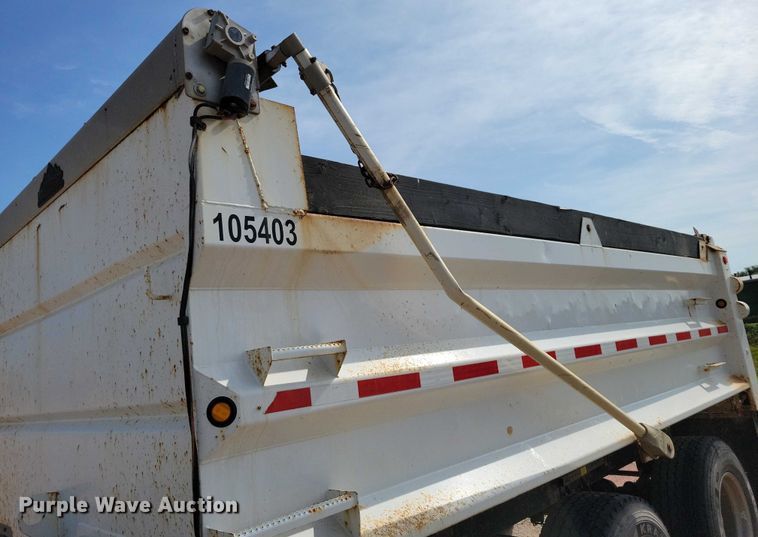 image for item EA2478 2008 SturdyWeld DS36SA-H43 end dump pup trailer