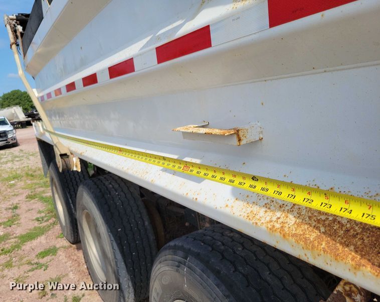 image for item EA2478 2008 SturdyWeld DS36SA-H43 end dump pup trailer