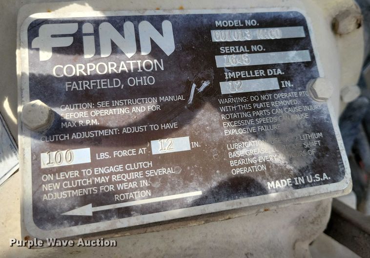 image for item EA2481 2023 Finn T330 hydroseeder