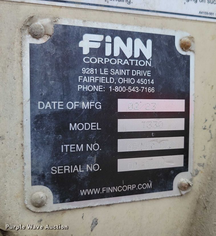 image for item EA2481 2023 Finn T330 hydroseeder